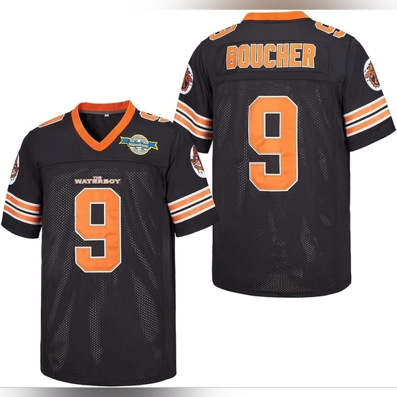 Men's New Bobby Boucher Waterboy Movie Jersey Multiple Sizes - Picture 5 of 5